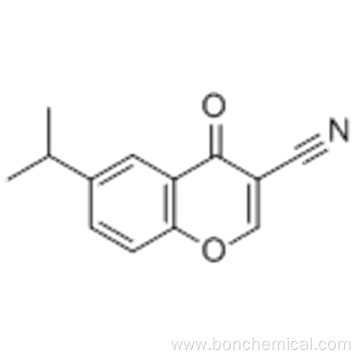 4H-1-Benzopyran-3-carbonitrile,6-(1-methylethyl)-4-oxo- CAS 50743-32-3
